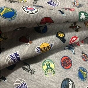 Gray Sports Team Logo Blanket